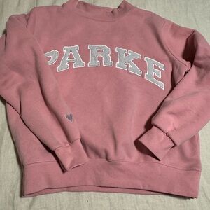 Parke 2026 valentines release sweatshirt s/m